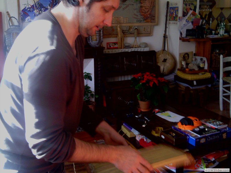patrice en répétition musicale 2